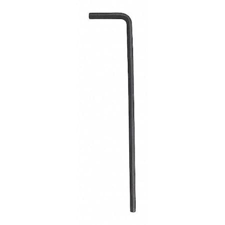 Westward Metric Plain Hex Key Hex Key, 4 mm Tip Size, 4 3/32 in Long, 4 mm Short 54TU91