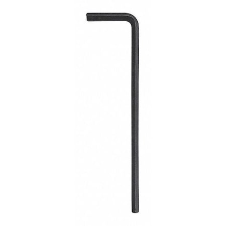 Westward Plain L Key Hex Key, 5 mm Tip Size, 4 9/16 in Long, 5 mm Short 54TU92