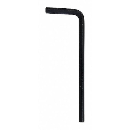 Westward Metric Plain Hex Key Hex Key, 3 mm Tip Size, 2 15/64 in Long, 3 mm Short 54TU78