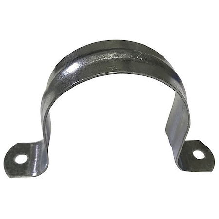 Zoro Select Pipe Strap, Galvanized, 2" Pipe Size, PK50 GA-200PS
