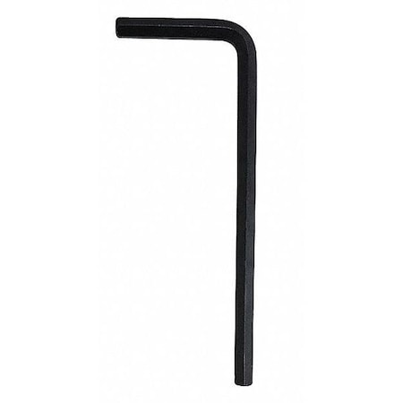 Westward SAE Plain Hex Key Hex Key, 1/8" Tip Size, 2 15/64 in Long, 1/8 in Short 54TU42