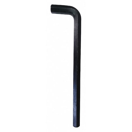 Westward Plain L Key Hex Key, 9/16 in Tip Size, 8 31/32 in Long, 9/16 in Short 54TU69