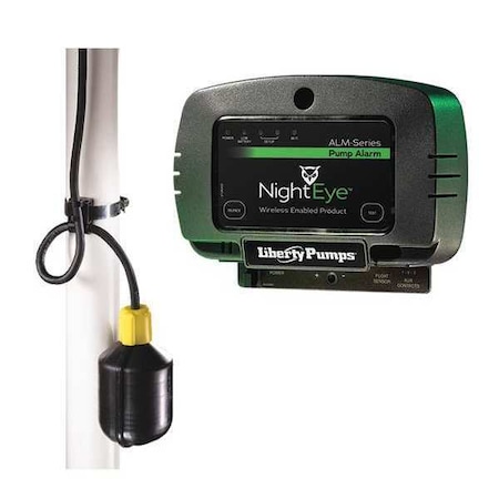 Liberty Pumps Level Alarm, Audio/Visual/App, 115VAC, 86dB ALM-2-1-EYE