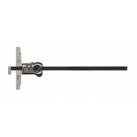 Tesa Brown & Sharpe Digital D Caliper, Range 0-12"/0-300mm 00530445