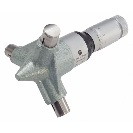 Tesa Brown & Sharpe Micrometer Set, Range 4.000 to 5.000" 00882701