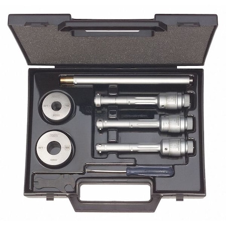 Tesa Brown & Sharpe Micrometer Set, Range 0.500 to 0.800" 00880400
