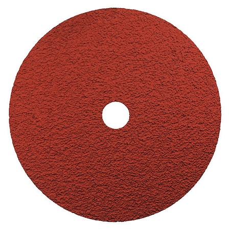 Arc Abrasives Fiber Disc, Coated, 7" Disc Diameter 373608