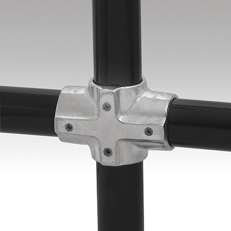 Hollaender Structural Pipe Fitting, Cross, Aluminum, 2 in Pipe Size, 32510 lb Tensile Strength 7-9