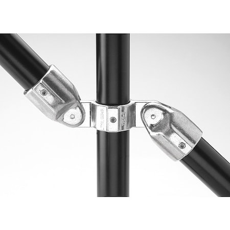 Hollaender Structural Pipe Fitting, Cross, Aluminum, 1.5 in Pipe Size, 32510 lb Tensile Strength 19E-8