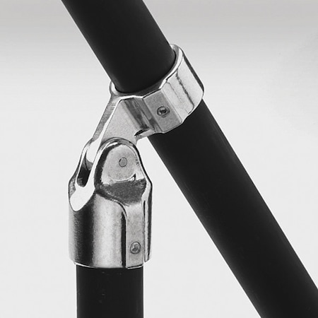 Hollaender Structural Pipe Fitting, Adjustable Tee, Aluminum, 1.5 in Pipe Size, 32510 lb Tensile Strength 17E-8