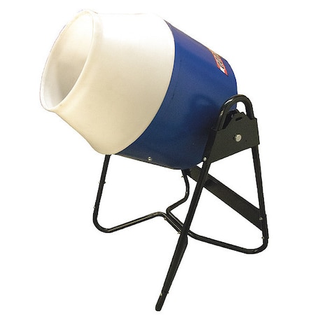 Marshalltown Concrete Mixer, Polyethylene Drum, 185 lb. 300DD-PL
