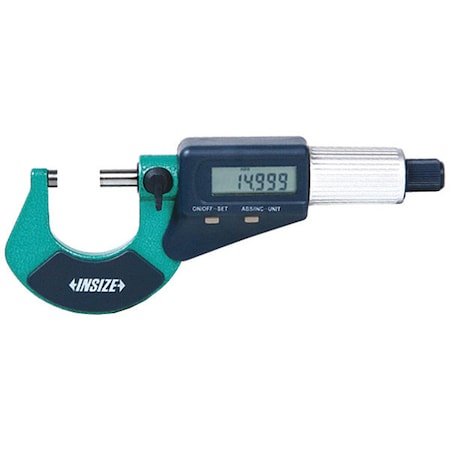 Insize Digital Outside Micrometer, Friction 3109-25A