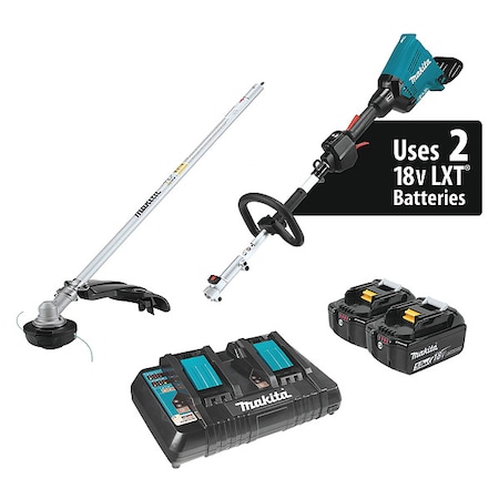 Makita 36V (18V X2) LXT Brushless Couple Shaft String Trimmer Kit (5.0Ah) XUX01M5PT