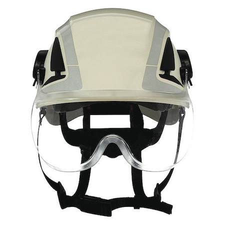 3M Short Visor, Clear Visor, 7" Height, Anti-Fog, Scratch-Resistant Lens X5-SV01