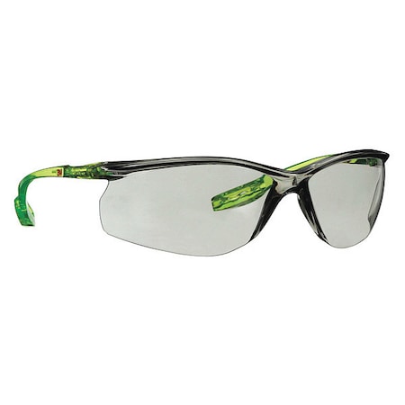 3M CCS, Safety Glasses, Scotchgard Anti-Fog & Anti-Scratch, Indoor/Outdoor Lens, Green Frame SCCS07SGAF-GRN