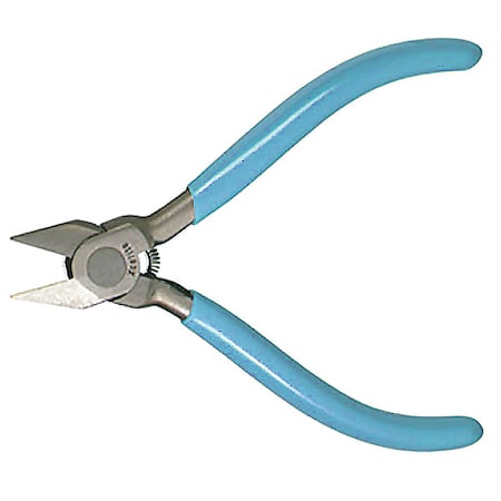 Xcelite 4 in Diagonal Cutting Plier Semiflush Cut Oval Nose Uninsulated MS54VN
