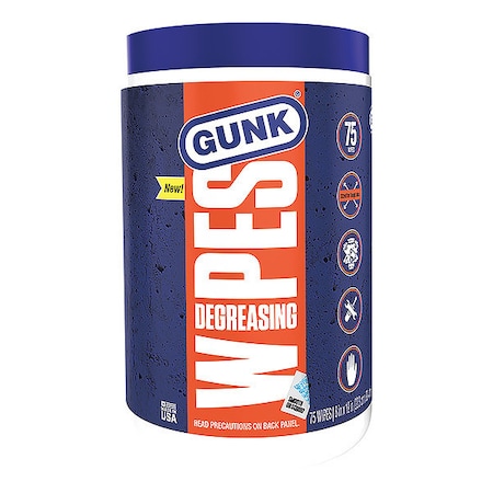Gunk Canister, 12 in x 8 in, citrus EDW75