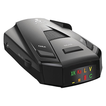 Cobra Electronics Radar Laser Detector, Black, 4-1/8" L RAD 250