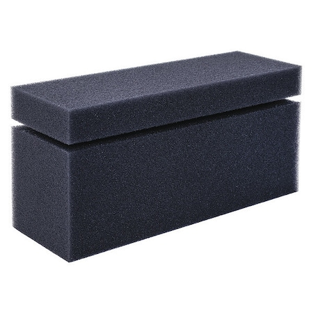 Baldwin Filters Air Filter, Rectangular, 6-1/2" L SA10100