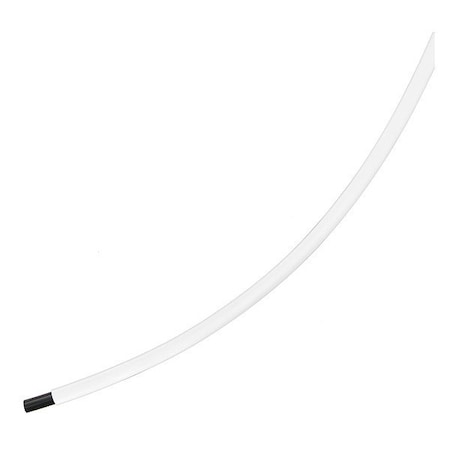Parker Tubing, White, 500 ft. L, 1/4" Outside Dia. 95FR-4-WHT-0500