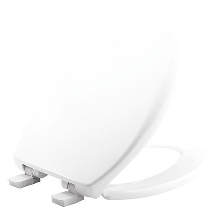 Bemis Toilet Seat With Cover, Lift-Off, Elongated, White GR1200E4 000