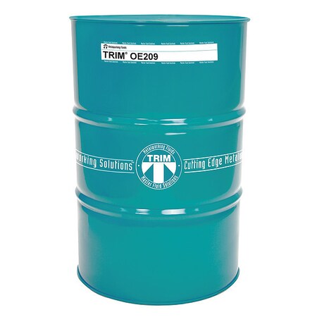 Trim Cutting Oil, 54 gal. Sz, Liquid, Drum Style OE209-54G
