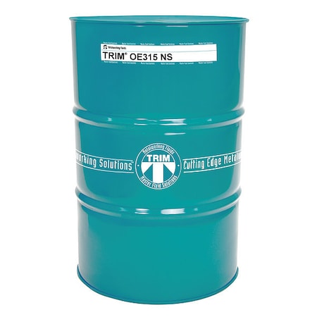 Trim Cutting Oil, 54 gal. Sz, Liquid, Drum Style OE315NS-54G