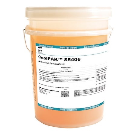 Coolpak Cutting Oil, 5 gal. Sz, Liquid, Pail Style CPS5406-5G
