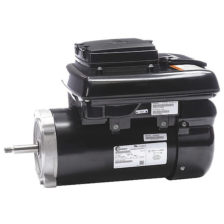 Century Pool Pump Motor, ECM, 2 7/10 HP, 56J Frame, 600-3,450 Nameplate RPM ECM27CU