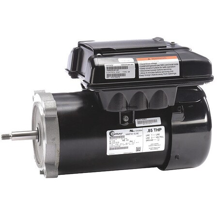 Century Pool Pump Motor, ECM, 17/20, 1/100 HP, 56J Frame, 600-3,450 Nameplate RPM ELV08C
