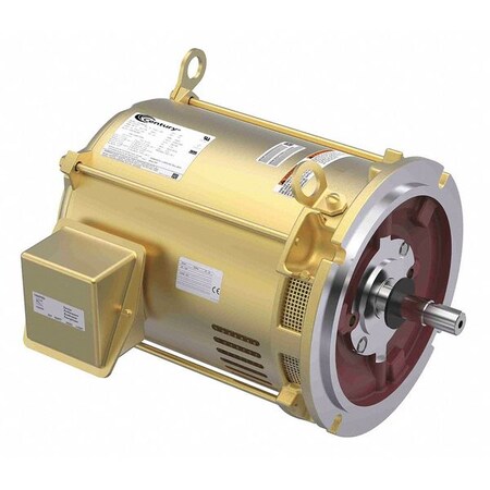 Century Pool Pump Motor, 3-Phase, 15 HP, 215TDZ Frame, 3,525 Nameplate RPM R339M2A
