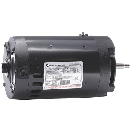 Century Pool Pump Motor, 3-Phase, 2 HP, 56J Frame, 3450 rpm Nameplate RPM H705V1