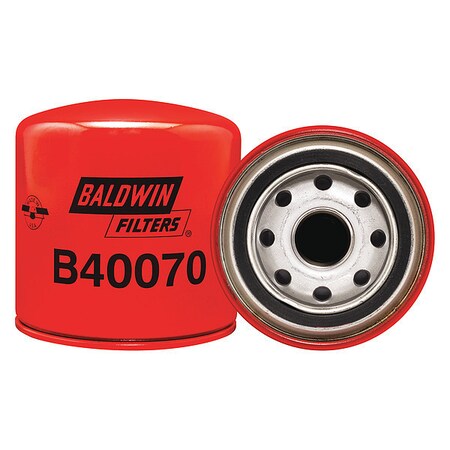 Baldwin Filters Oil Filter, 3-31/32" L, 3-11/16" O.D. B40070