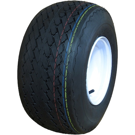 Hi-Run Golf Cart Wheel, Size 18X8.5-8, 4 Ply ASB1029
