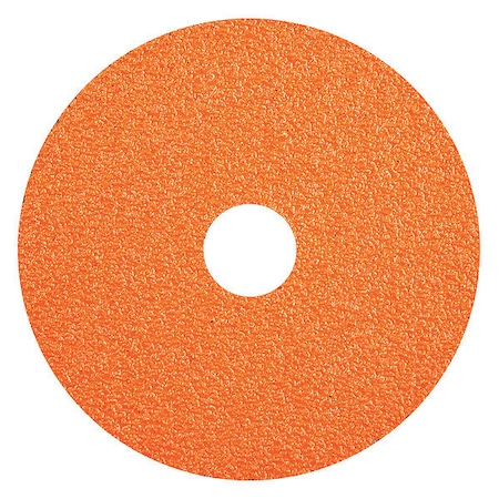 Norton Abrasives Fiber Disc, 4-1/2" dia., Coated Abrasive 69957370193