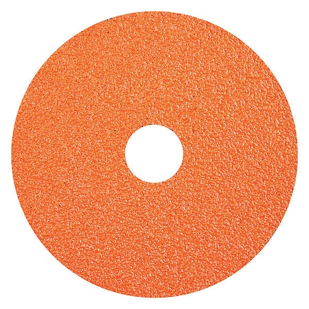 Norton Abrasives Fiber Disc, 4-1/2" dia., Coated Abrasive 69957370194