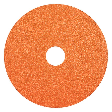Norton Abrasives Fiber Disc, 5" dia., Coated Abrasive 69957370200