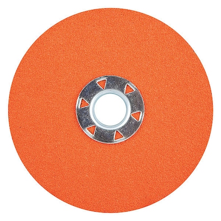 Norton Abrasives Fiber Disc, 4-1/2" dia., Coated Abrasive 69957370208