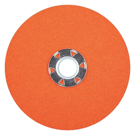 Norton Abrasives Fiber Disc, 5" dia., Coated Abrasive 69957370212
