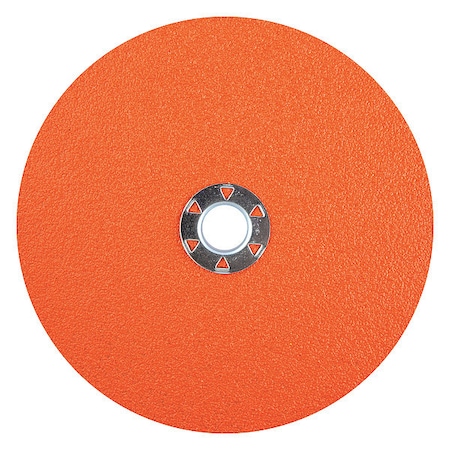 Norton Abrasives Fiber Disc, 7" dia., Coated Abrasive 69957370216