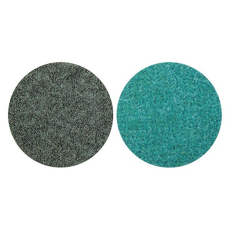 Norton Abrasives Hook-and-Loop Surface Conditioning Disc, 4-1/2" Dia, Non-Vacuum, Ceramic Alumina, 100 Grit 66261170179