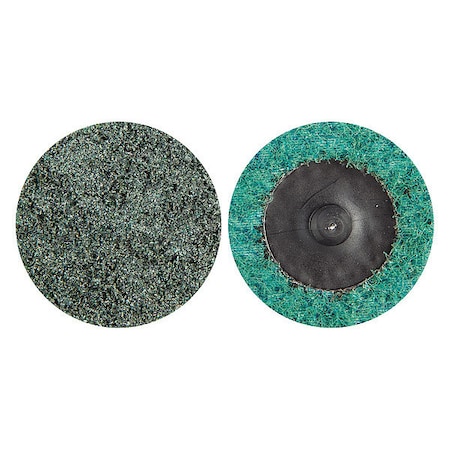 Norton Abrasives Quick Change Disc, Non-Woven, 2" dia. 66261170271