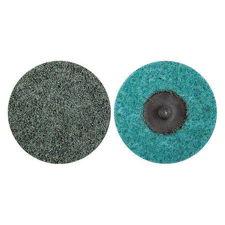Norton Abrasives Quick Change Disc, Non-Woven, 3" dia. 66261170273
