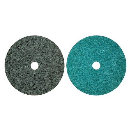 Norton Abrasives Fiber Disc, 7" dia., Non-Woven Abrasive 66261170280
