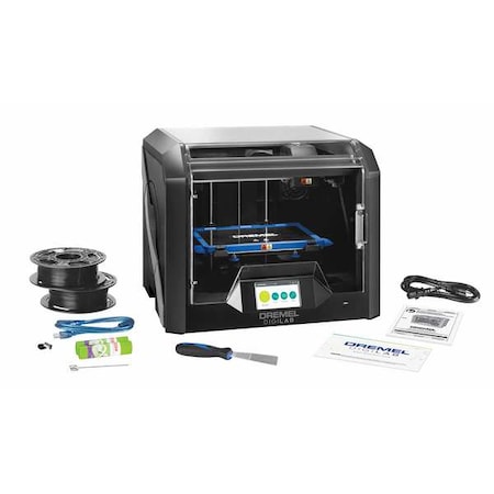 Dremel 3D Printer, 120V, PC, Mac, Length: 15 1/2 in 3D45-EDU