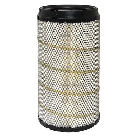 Baldwin Filters Air Filter, 16-13/16" L, 8-27/32" dia. RS30257
