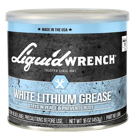 Liquid Wrench Multipurpose Grease, 16 oz. Container Sz L666