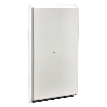 American Louver Side Air Diverter, Rectangular, Plastic STR-ADS-W