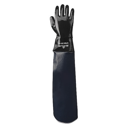 Showa 32" Chemical Resistant Gloves, PVC, XL, 1 PR 6780-20-10
