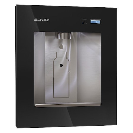Elkay Bottle Filler 1 Levels, Black, Indoor LBWD06BKK